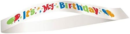 Unique Party It's My Birthday Satin Sash