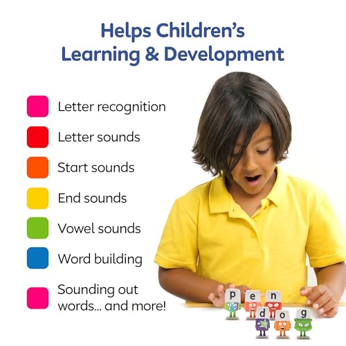 Alphablocks Alphabet Character Set - 26-Letter Educational Phonics Playset for Kids 8