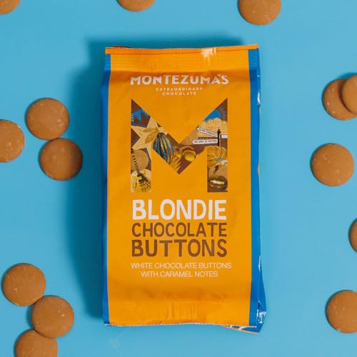Montezuma's Blondie Buttons, White Chocolate with Caramel Notes, 120g