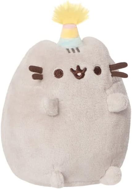 AURORA Party Pusheen Small Plush Toy - Eco-Friendly Stuffed Animal
