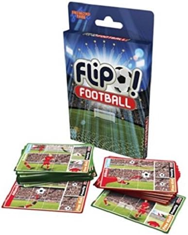 Drumond Park Flip Football Card Game for Kids & Adults 8+