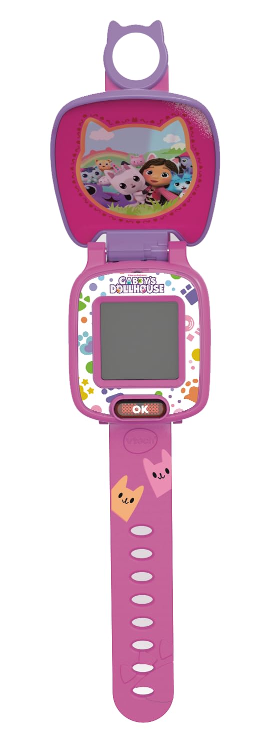VTech Gabby's Dollhouse Time to Get Tiny Watch - Interactive Educational Kids Watch for Ages 3-6
