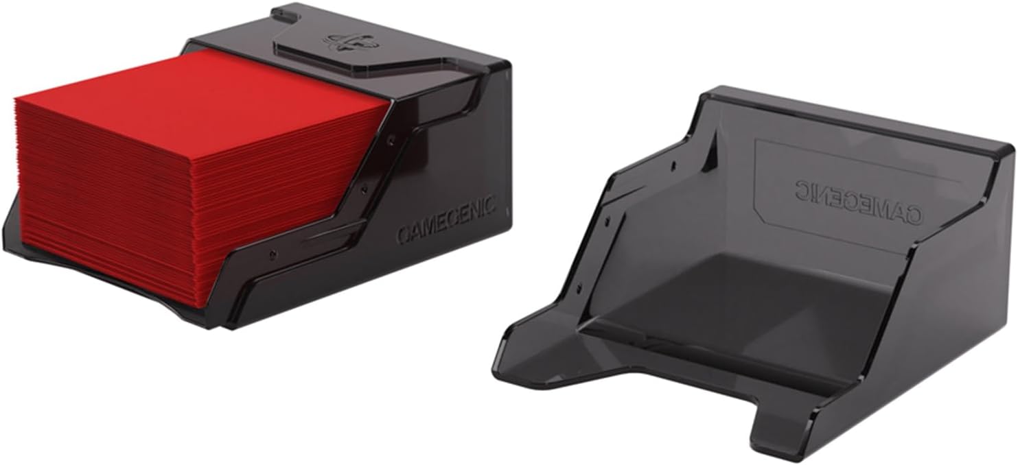 Gamegenic Bastion 50+ Deck Box for Double-Sleeved Cards - Black