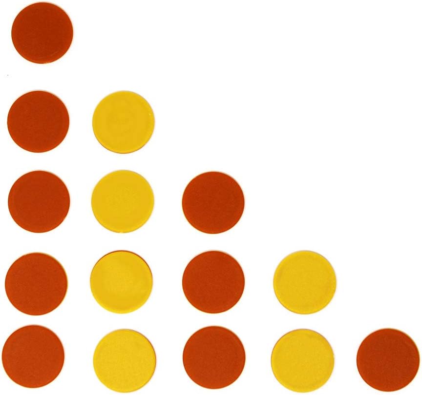 Learning Resources Two-Colour Counters (Set of 120) - Red and Yellow Math Manipulatives