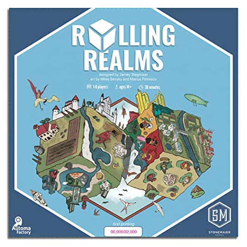 Stonemaier Games Rolling Realms Board Game (STM450)