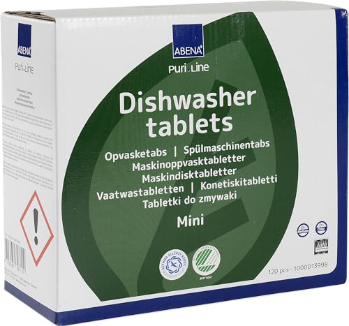 ABENA PuriLine Dishwasher Tablets - 120 Pack Detergent Pods