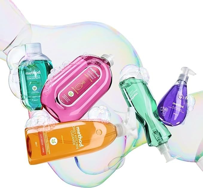 Method Fabric Softener Tropical Coconut, 990ml - Liquid Fabric Conditioner for Soft, Scented Laundry