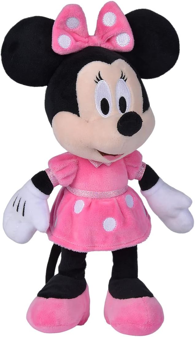 Simba Minnie Mouse Plush Toy - 25cm Disney Licensed Soft Doll