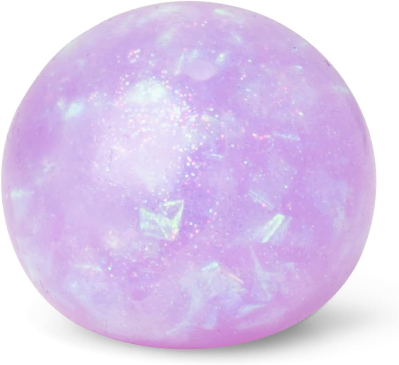 Tobar Sparkly Squish Ball - Stress Relief Squeeze Toy for Kids 3+