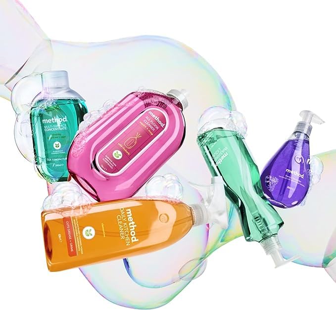 Method - Concentrated Laundry Detergent Liquid, Fresh Berry Scent, 990ml