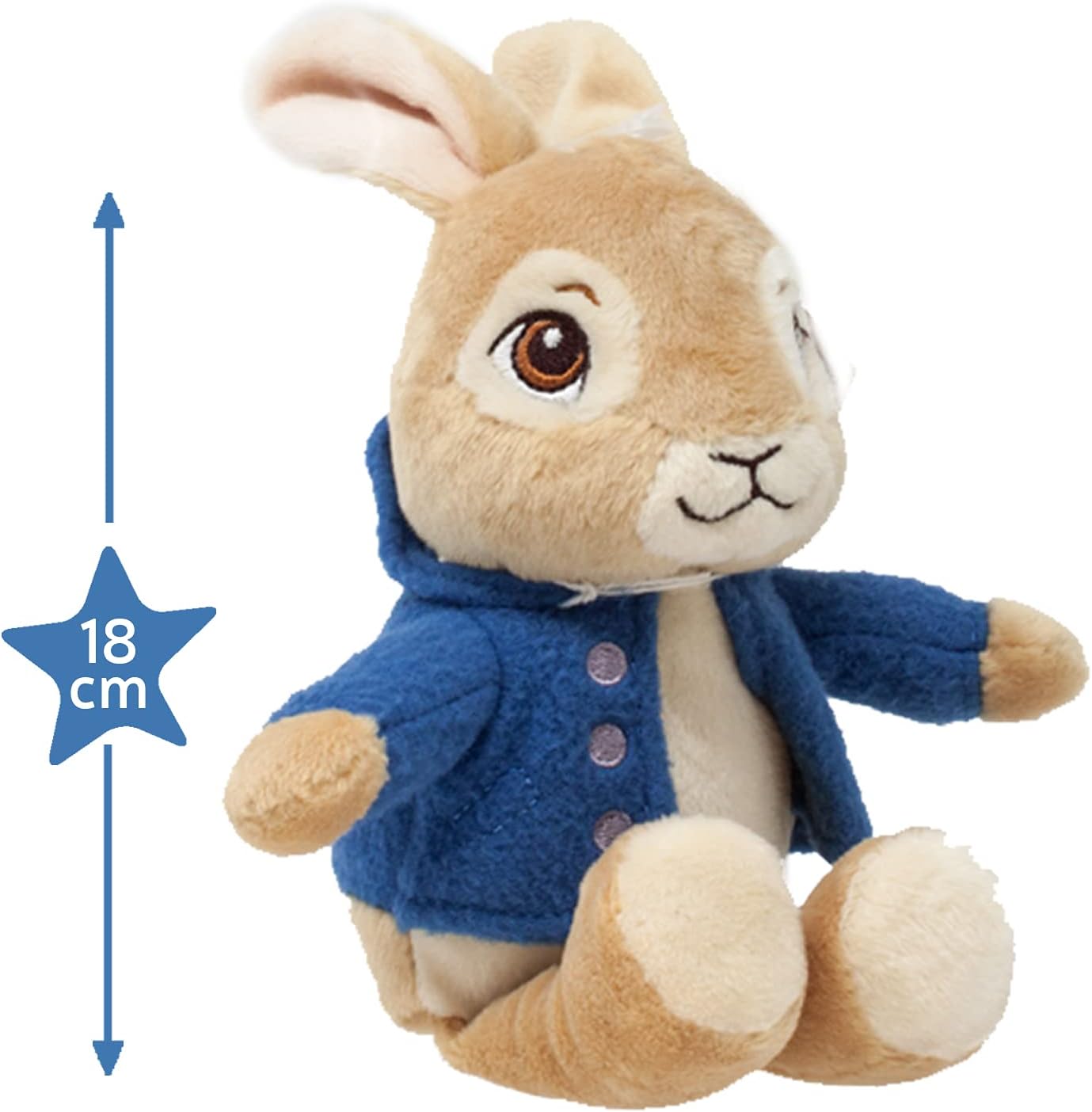 Peter Rabbit Soft Toy - Official Beatrix Potter Plush Bunny for Newborns & Up