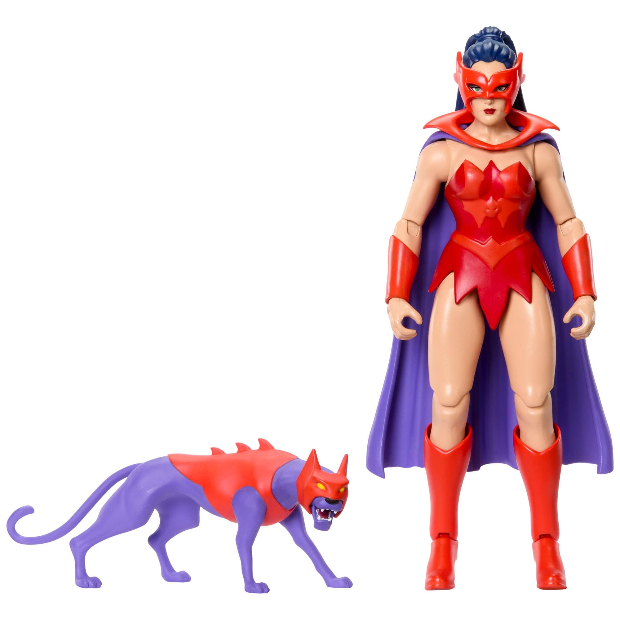 Masters of the Universe Origins Catra Action Figure - 5.5-Inch Scale, 16-Point Articulation