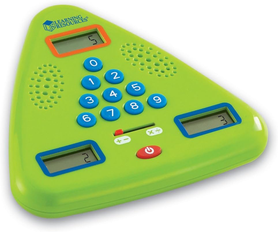 Learning Resources Minute Math Electronic Flash Card