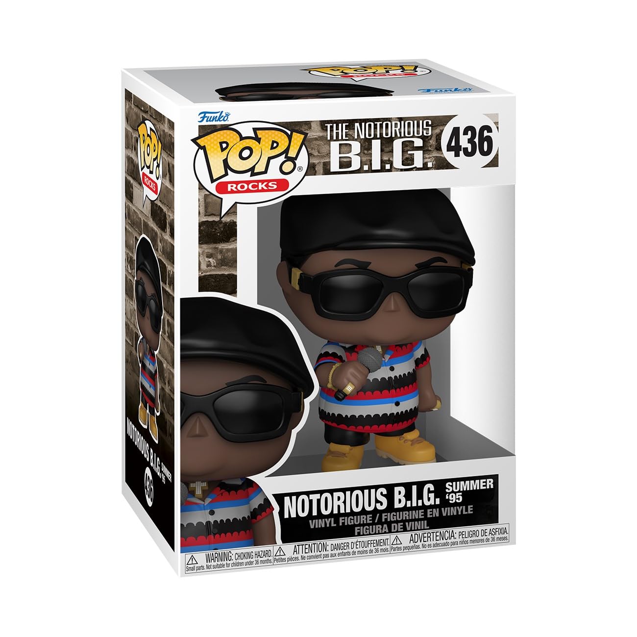 Funko Pop! Rocks: The Notorious B.I.G. 'Beat the Summer Jam' Vinyl Figure