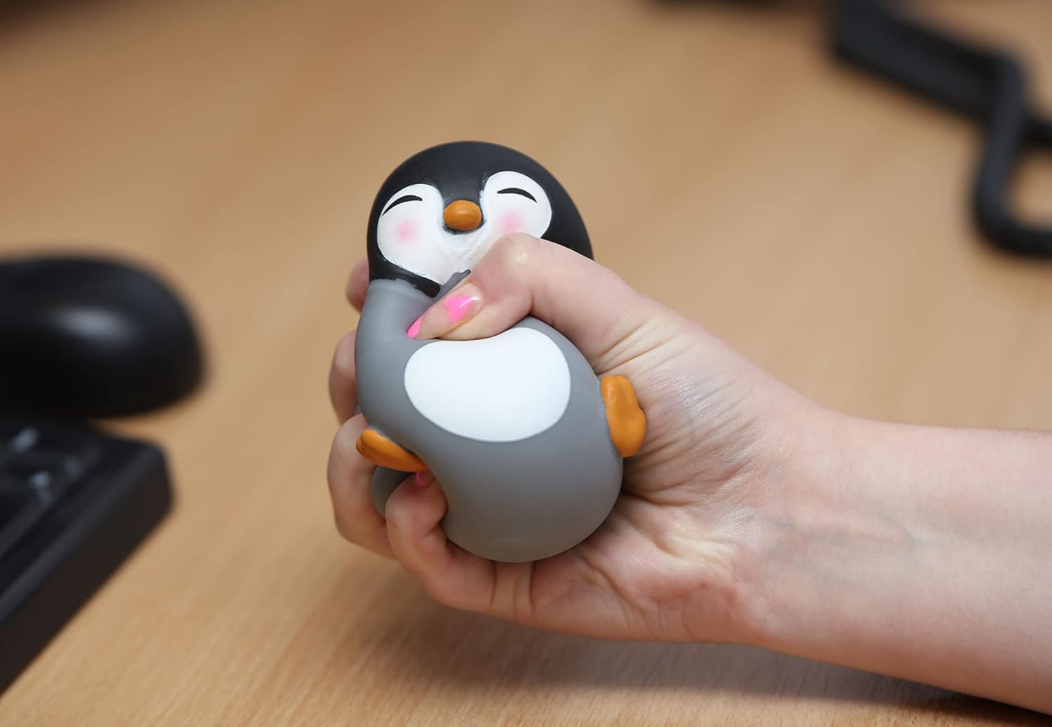 Boxer Gifts Zen-guin Stress Toy - Squishy Penguin for Adults & Teens