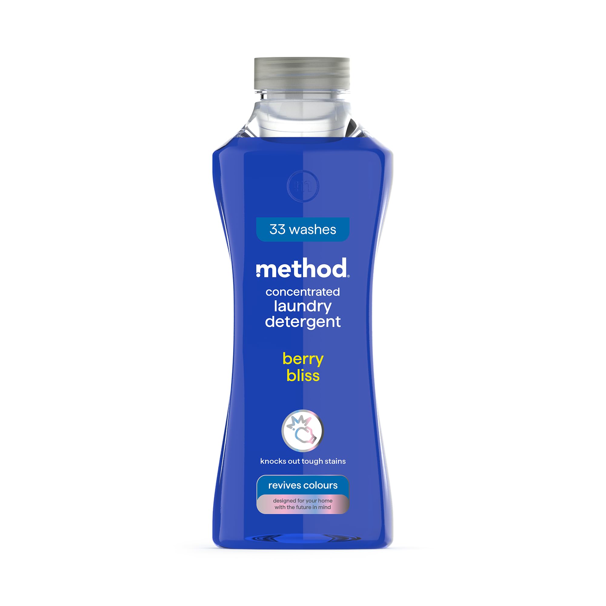 Method - Concentrated Laundry Detergent Liquid, Fresh Berry Scent, 990ml
