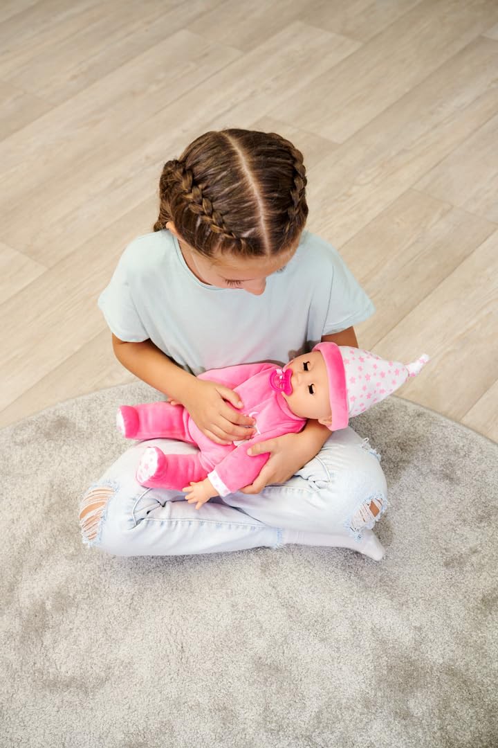 Simba Laura Schlummerzeit Doll - Breathing Movement & Sound, 38 cm, 18 Months+