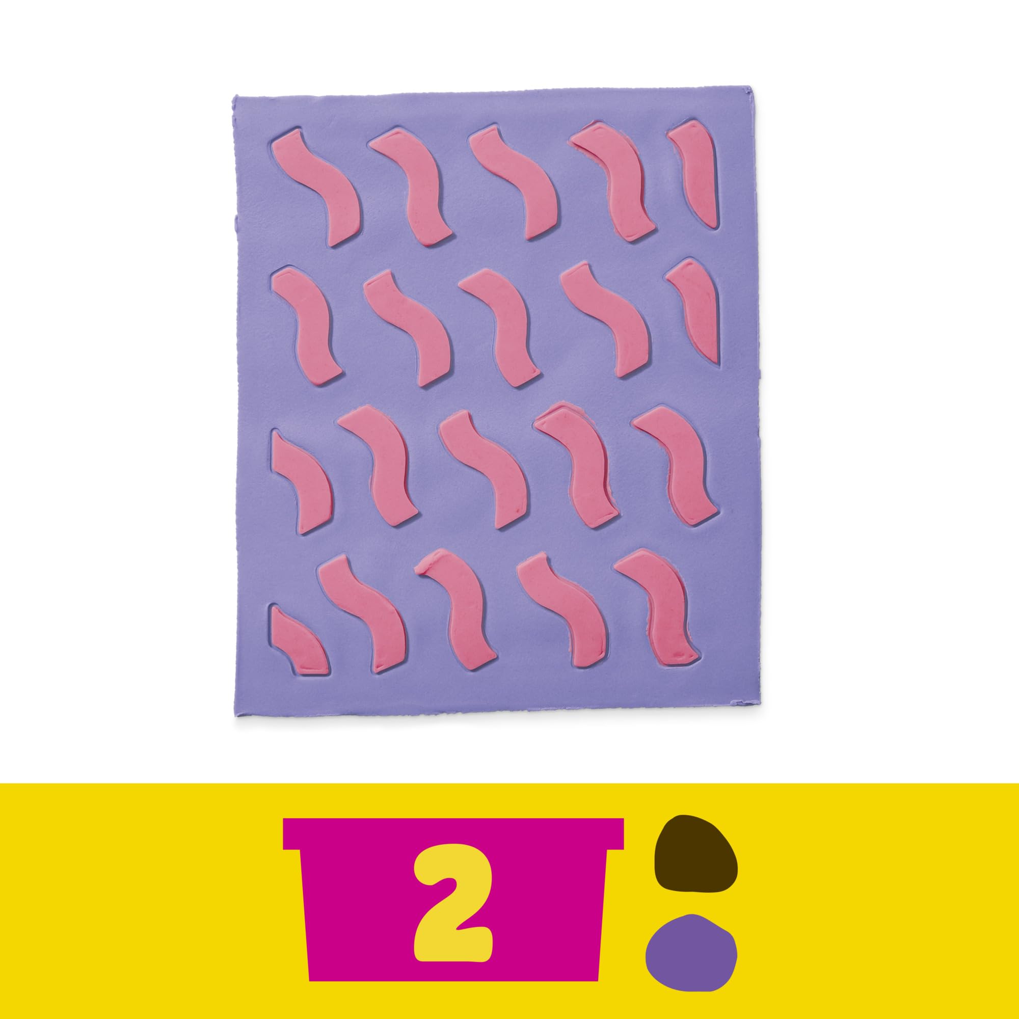 Play-Doh Barbie Fashionista Ruffles Doll Set - Creative Fashion Design Kit for Kids 5+