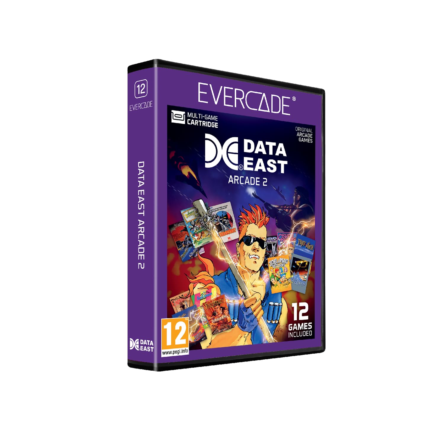 Evercade Data East Arcade 2 - Evercade Cartridge