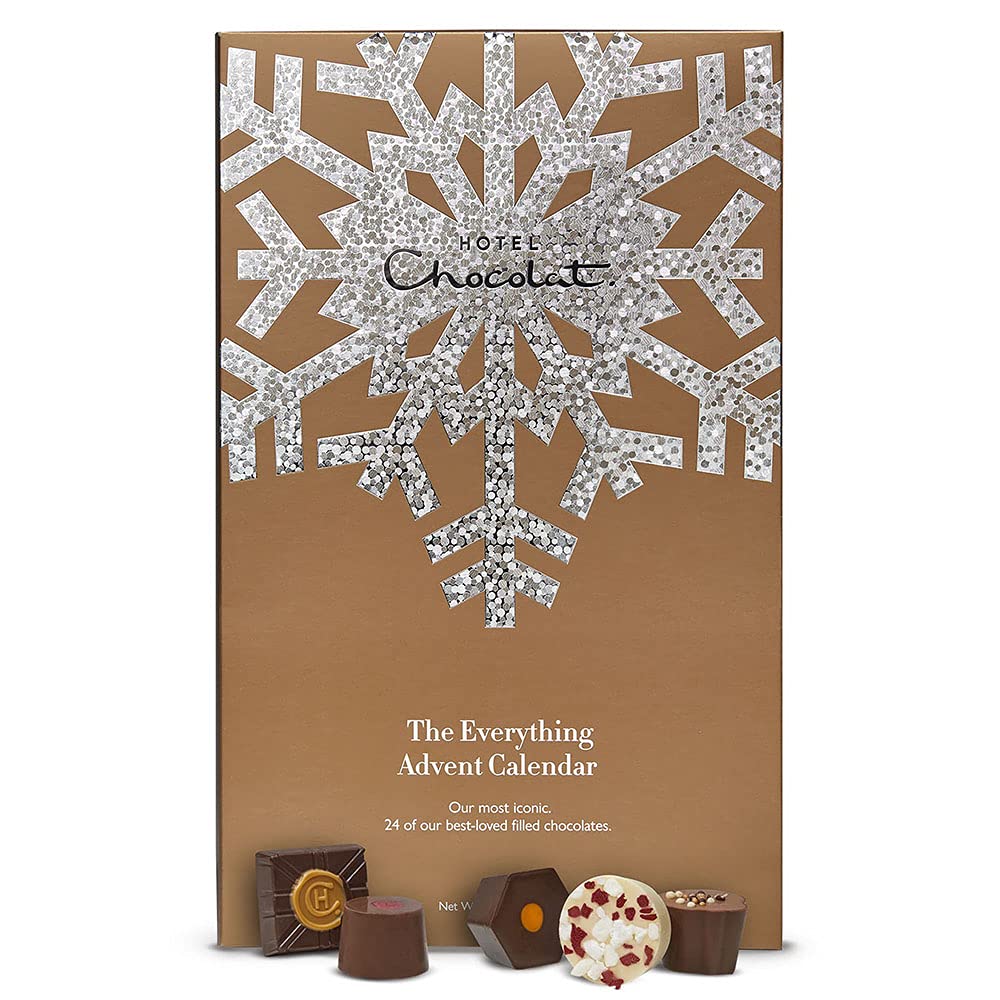 Hotel Chocolat The Everything Advent Calendar - 24 Days of Iconic Milk, White & Dark Chocolates