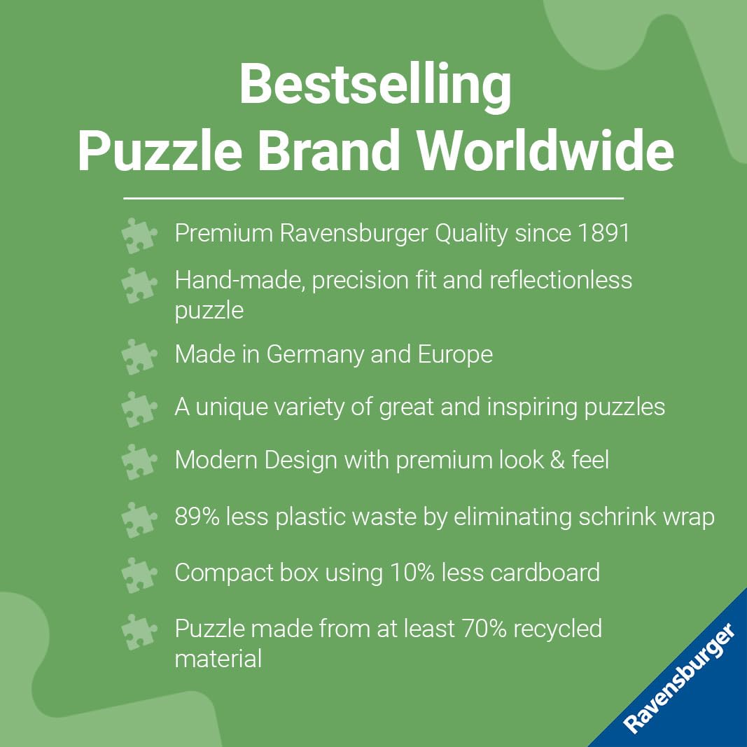 Ravensburger - The Greatest Bookshop 1000 Piece Jigsaw Puzzle