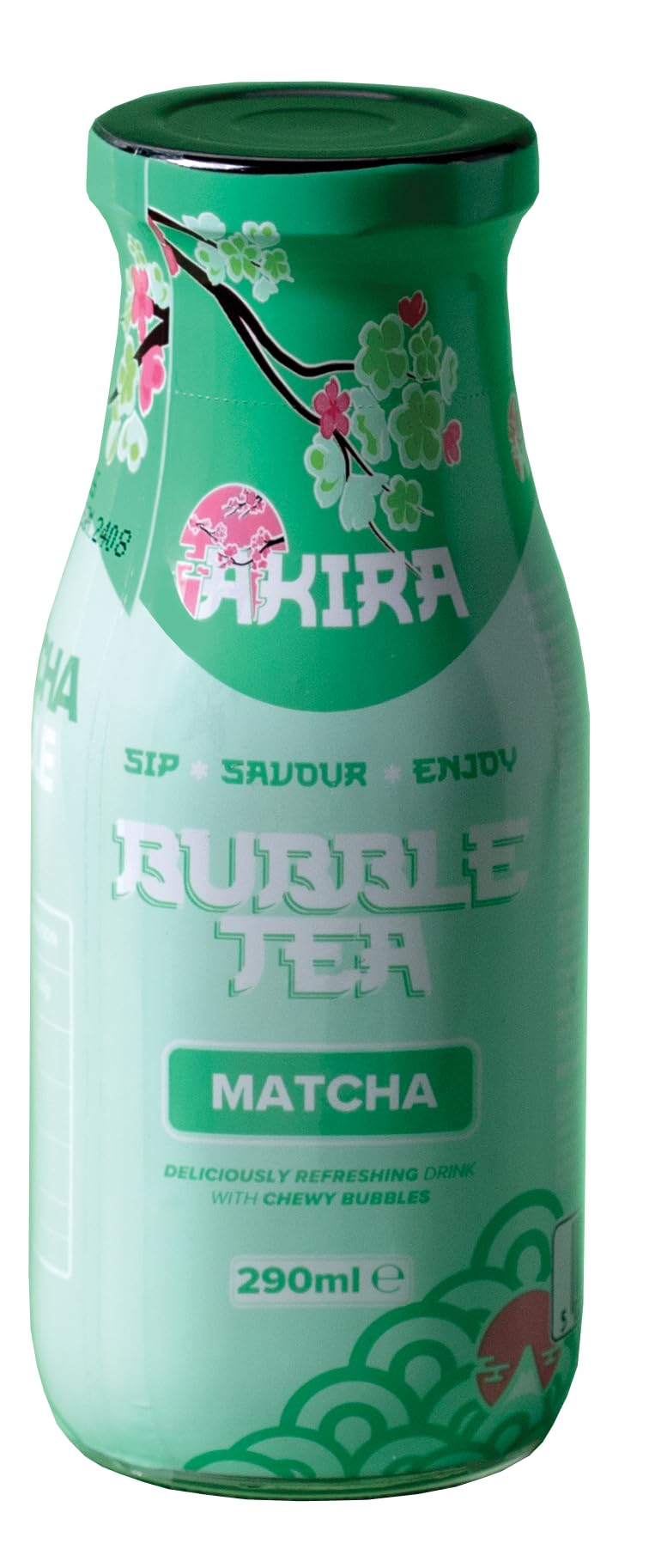 Akira Matcha Bubble Milk Tea - Ready-to-Drink Can 290ml