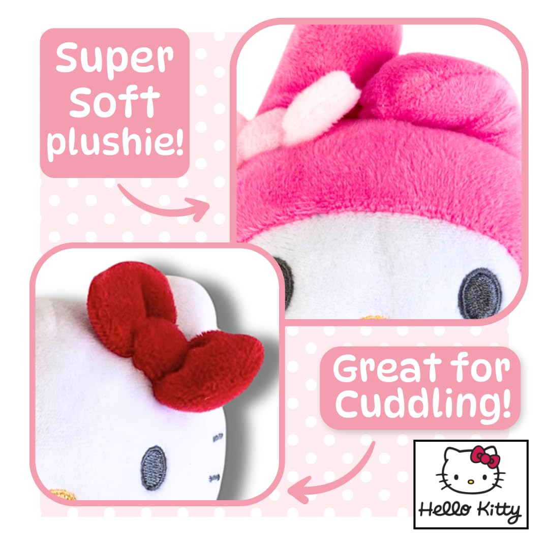 Hello Kitty 3 Pack Plush - 16cm Standing Sanrio Characters for Kids & Collectors