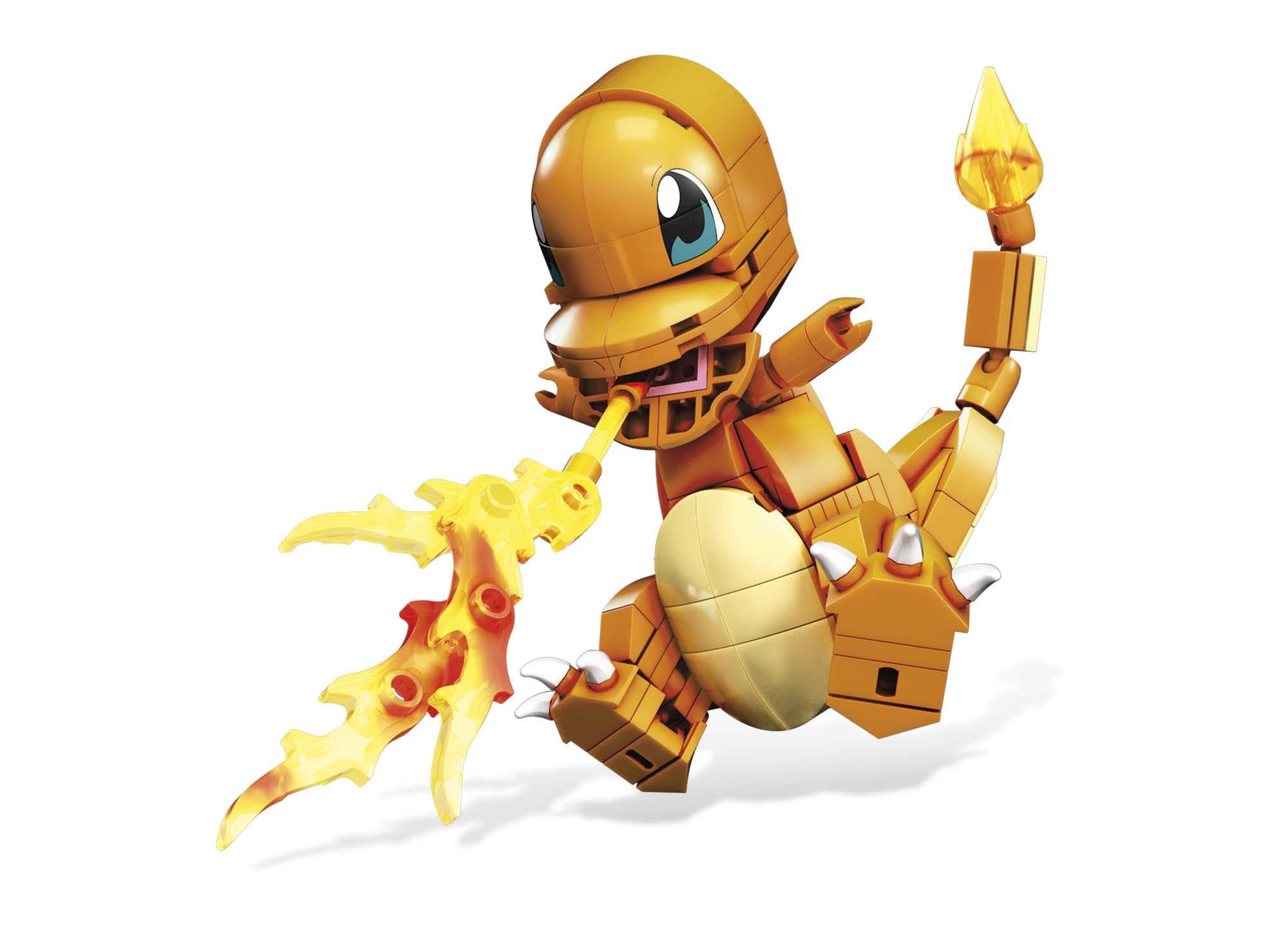 MEGA Pokémon Charmander Building Set - 180-Piece Buildable & Poseable Fire-Type Figure for Kids 6+