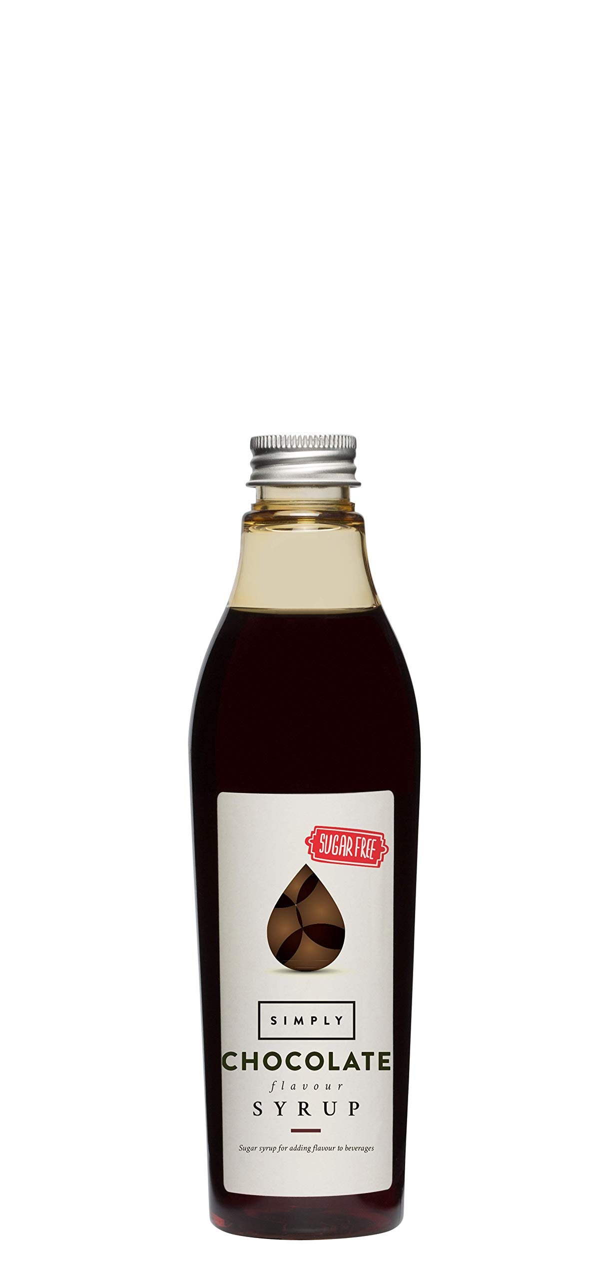 Simply Sugar Free Chocolate Syrup - Low Calorie, Vegan & Nut Free Flavoured Syrup