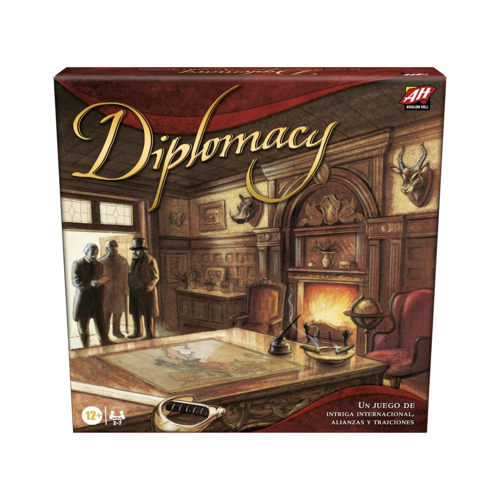Avalon Hill Diplomacy Board Game, Multicoloured