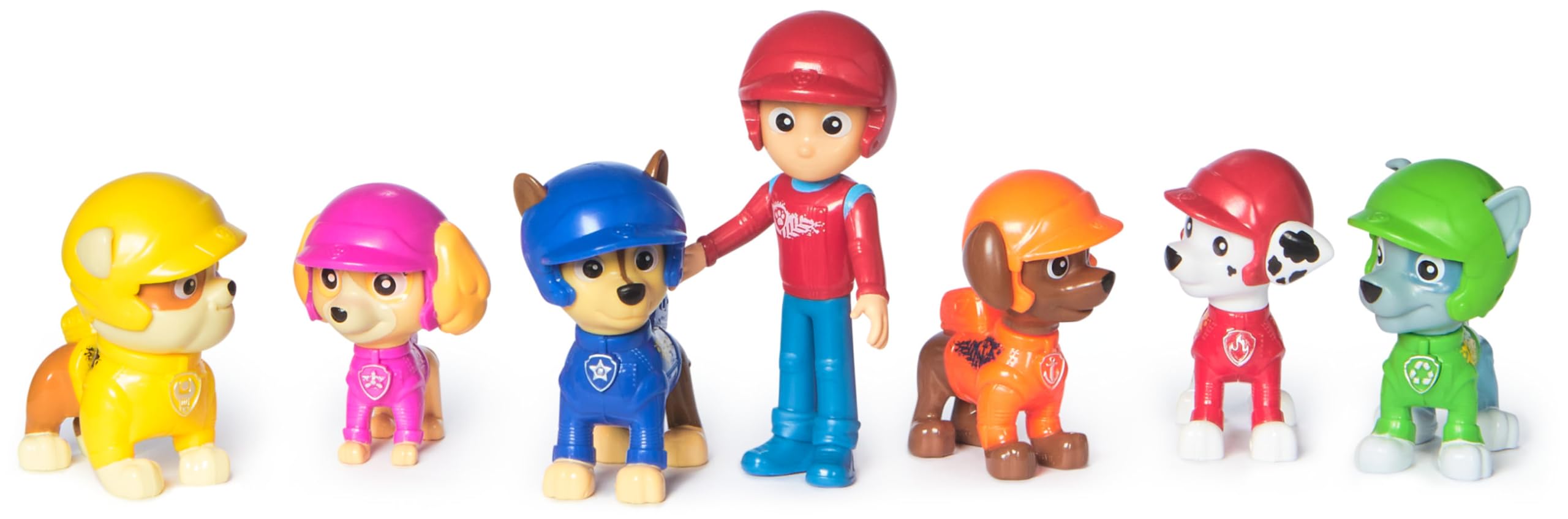 Paw Patrol: Rescue Wheels - 7 Collectible Action Figures Gift Pack