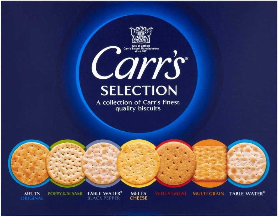 Carr's Selection Assortment Crackers - Gourmet Artisan Crackers 200g