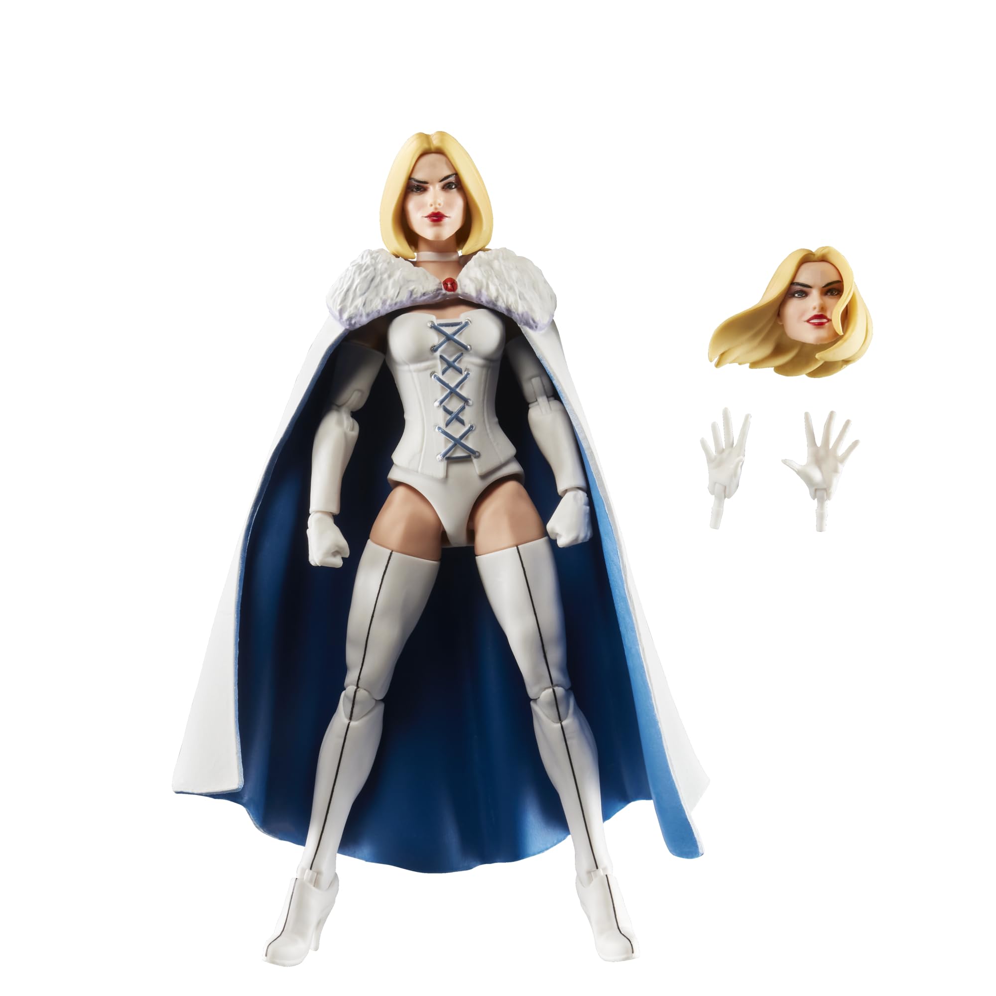 Marvel Legends Series Emma Frost Action Figure - 6-Inch X-Men '97 Collectible with Articulation & Accessories