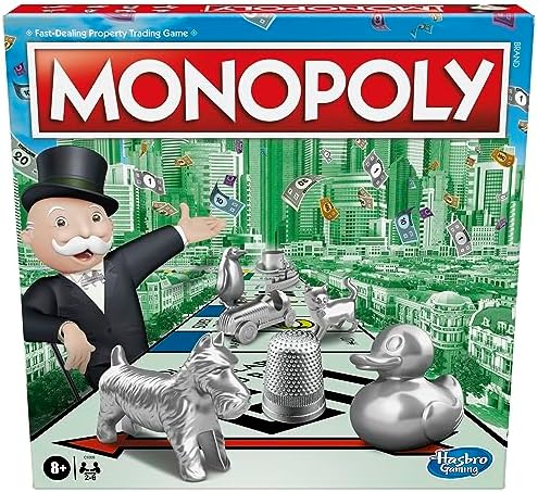 Monopoly Classic Board Game for 2-6 Players