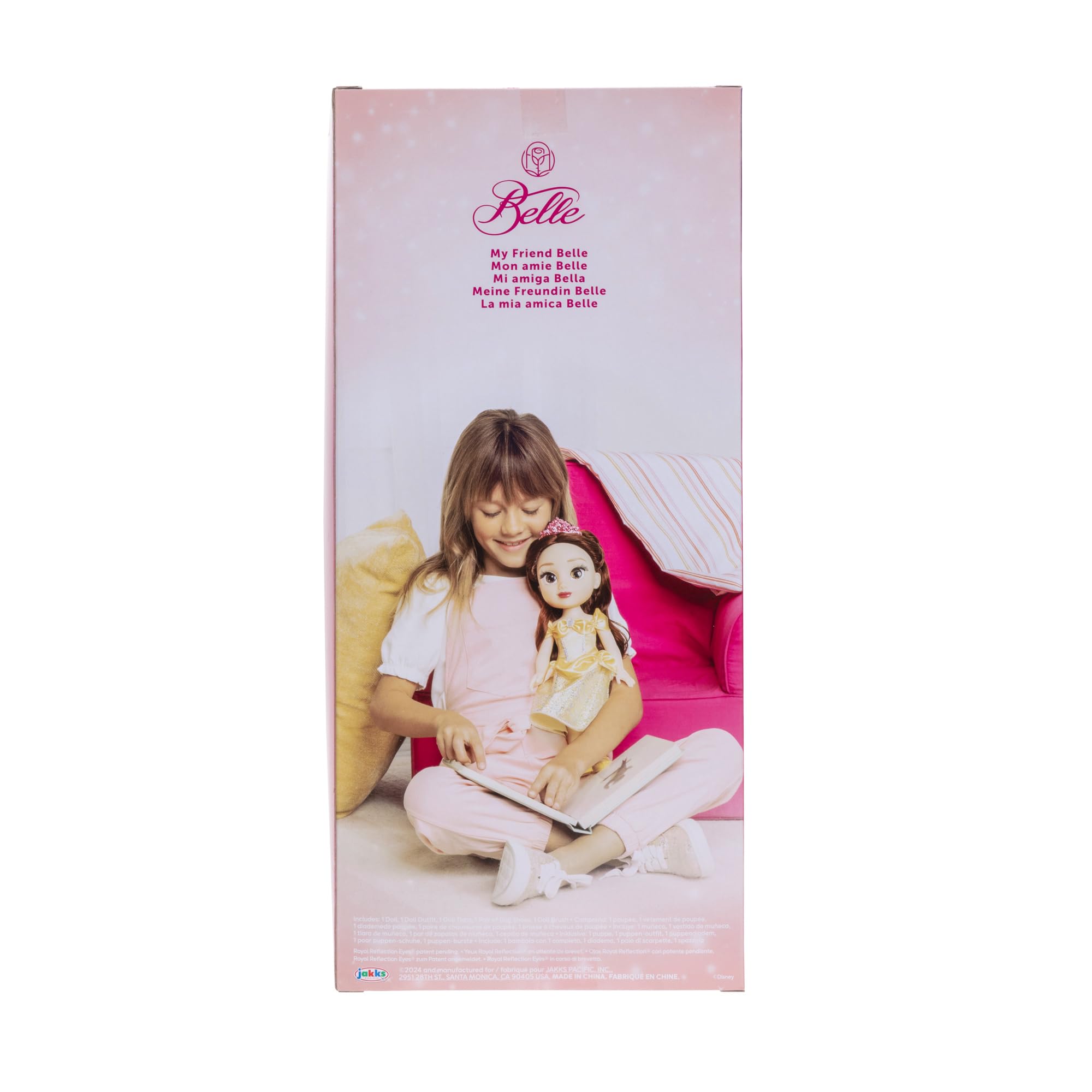 Disney Princess Belle Doll - 14" Shimmery Holofoil Dress & Royal Reflection Eyes