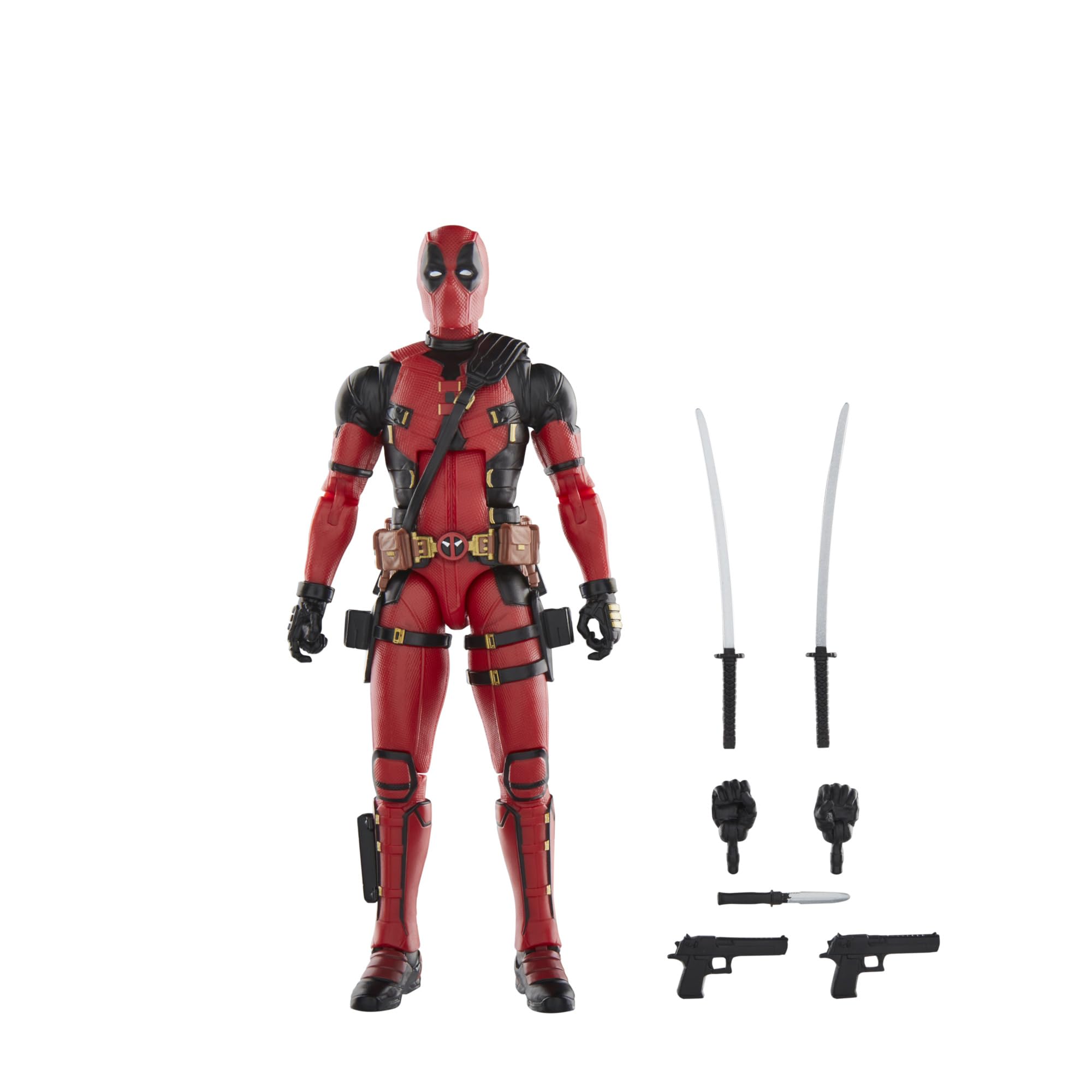 Marvel Legends Deadpool & Wolverine 6-Inch Action Figure - Red
