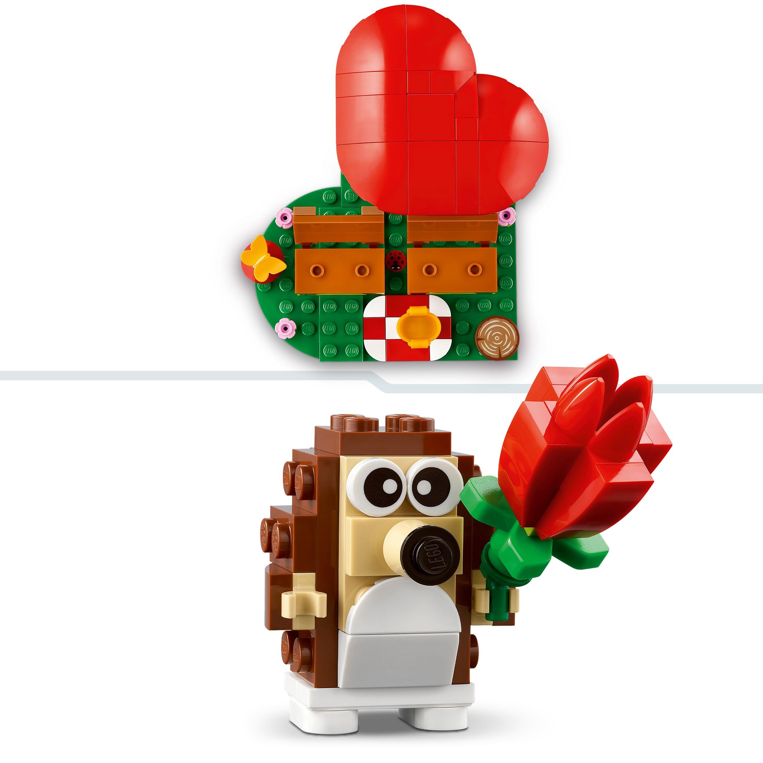 LEGO Hedgehog Picnic Date - Building Set for 8 Plus Year Olds