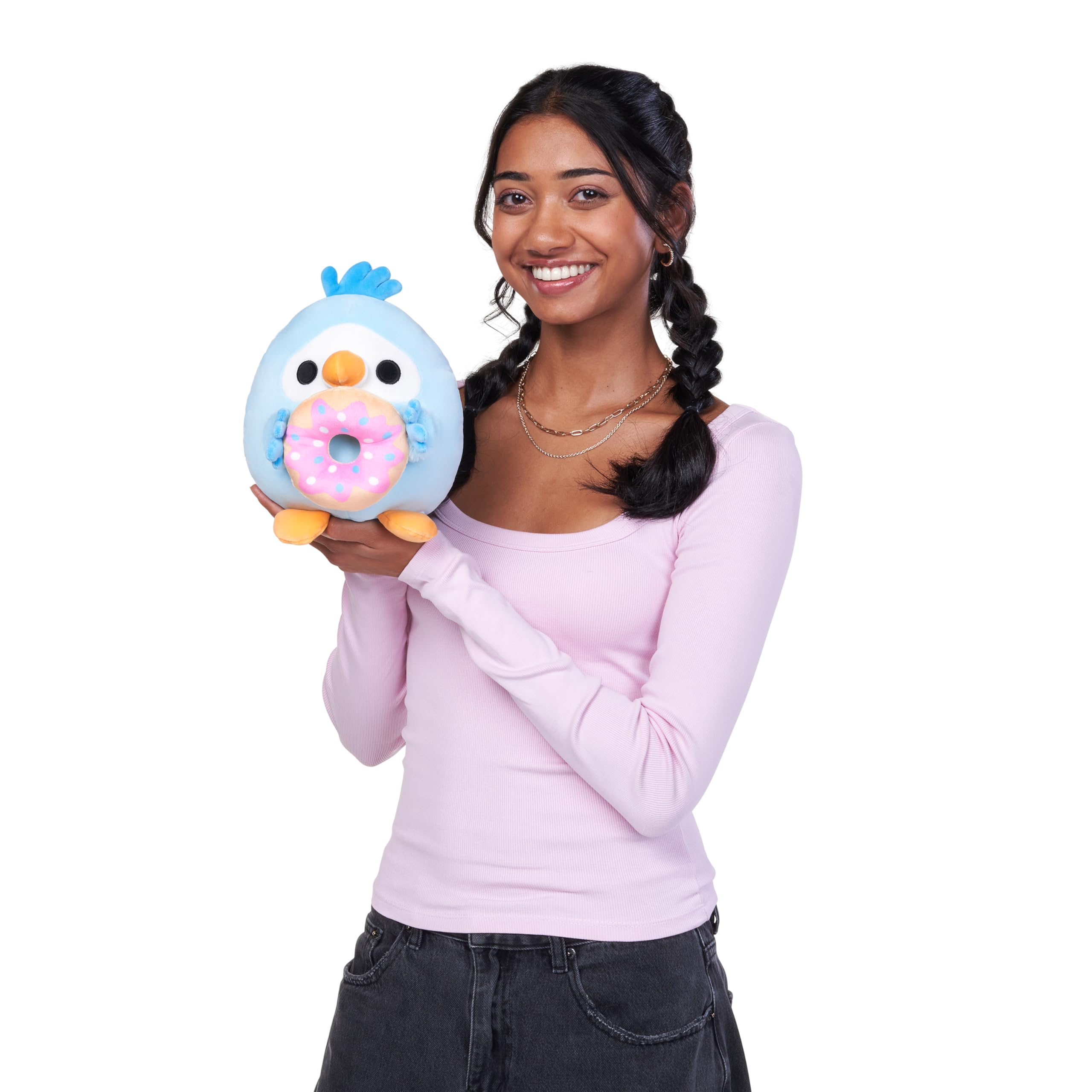 Snackles 8-inch Non-Licensed Series 1 Plush - Soft Huggable Doll with Treasure (Daniel) by ZURU