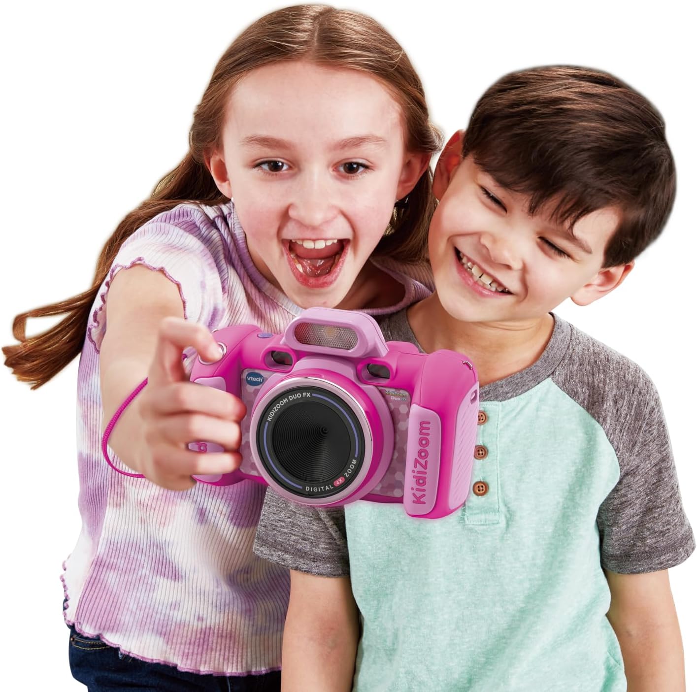 VTech KidiZoom Duo FX - Kids Camera with 8MP Dual Cameras & AR Effects