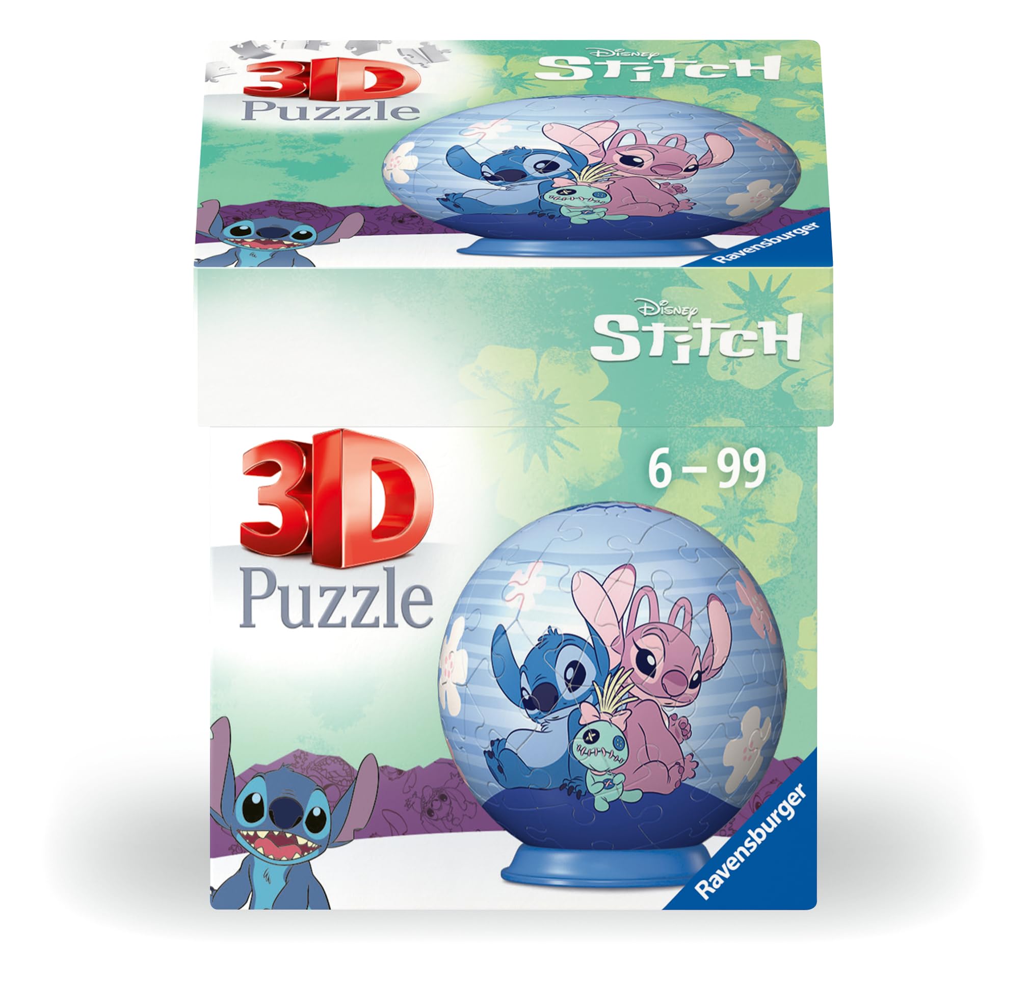Ravensburger Disney Stitch and Friends 3D Jigsaw Puzzle