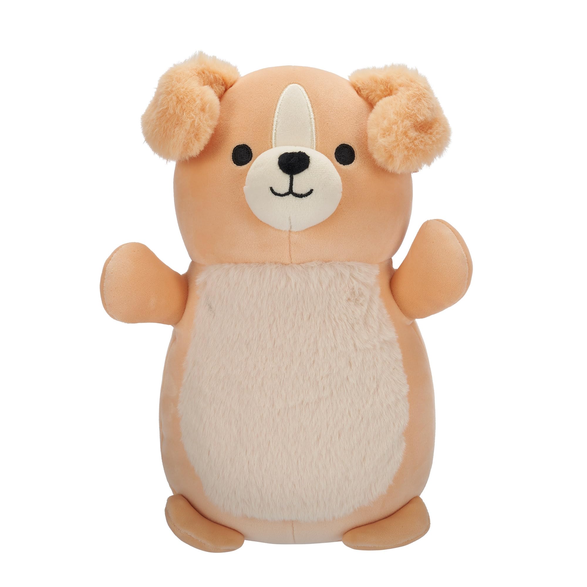 Squishmallows HugMees 10-Inch Stevon the Tan Labrador Retriever Plush - 3 Years and Up