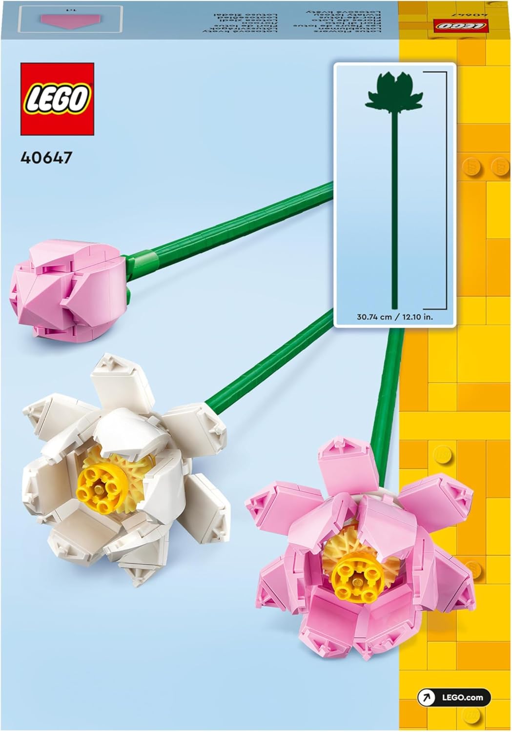 LEGO Creator Lotus Flowers Building Kit 40647