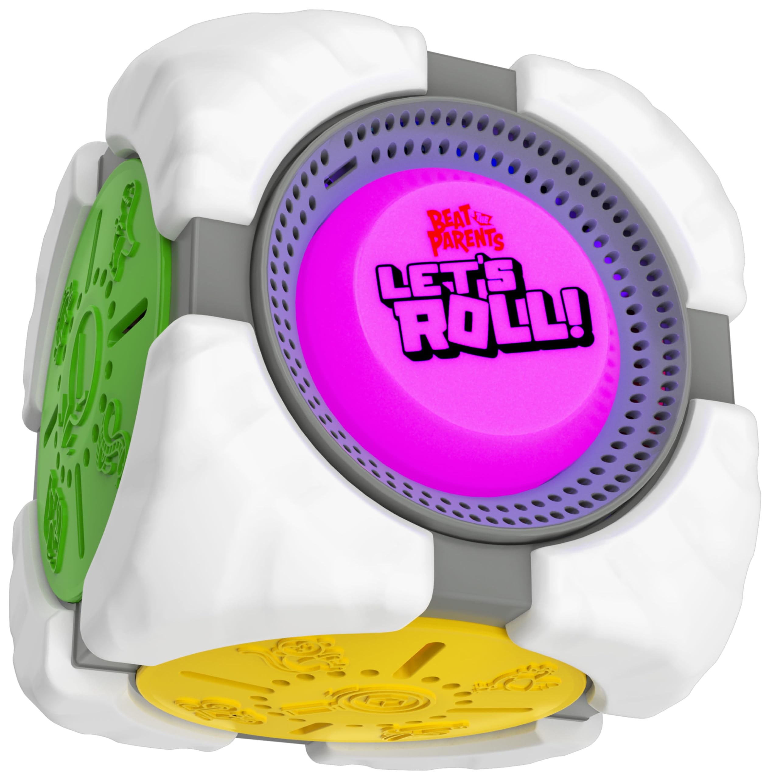 Beat the Parents: Let's Roll! - 6-in-1 Electronic Family Game Cube for Kids 8+