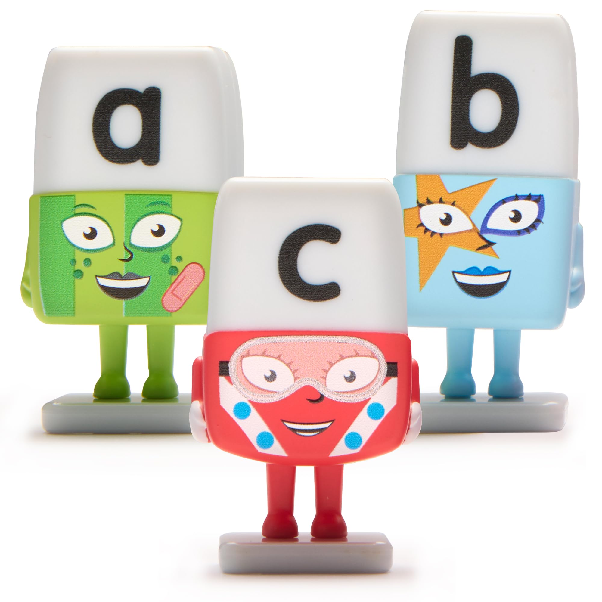 Alphablocks Alphabet Character Set - 26-Letter Educational Phonics Playset for Kids 1