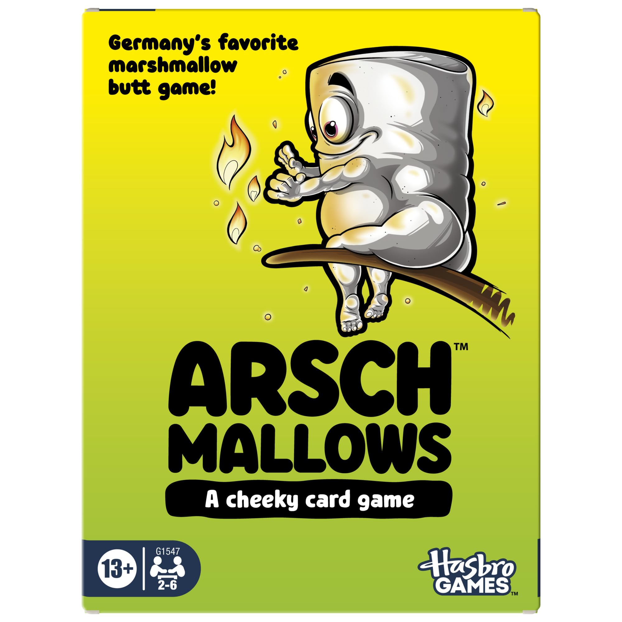 Hasbro Gaming Arschmallows Party Card Game - English Version