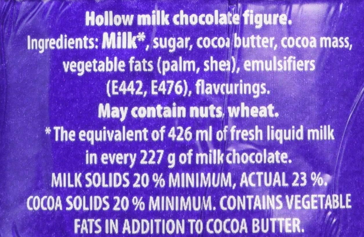 Cadbury Dairy Milk Hollow Chocolate Santa Figure, 100g Festive Christmas Treat