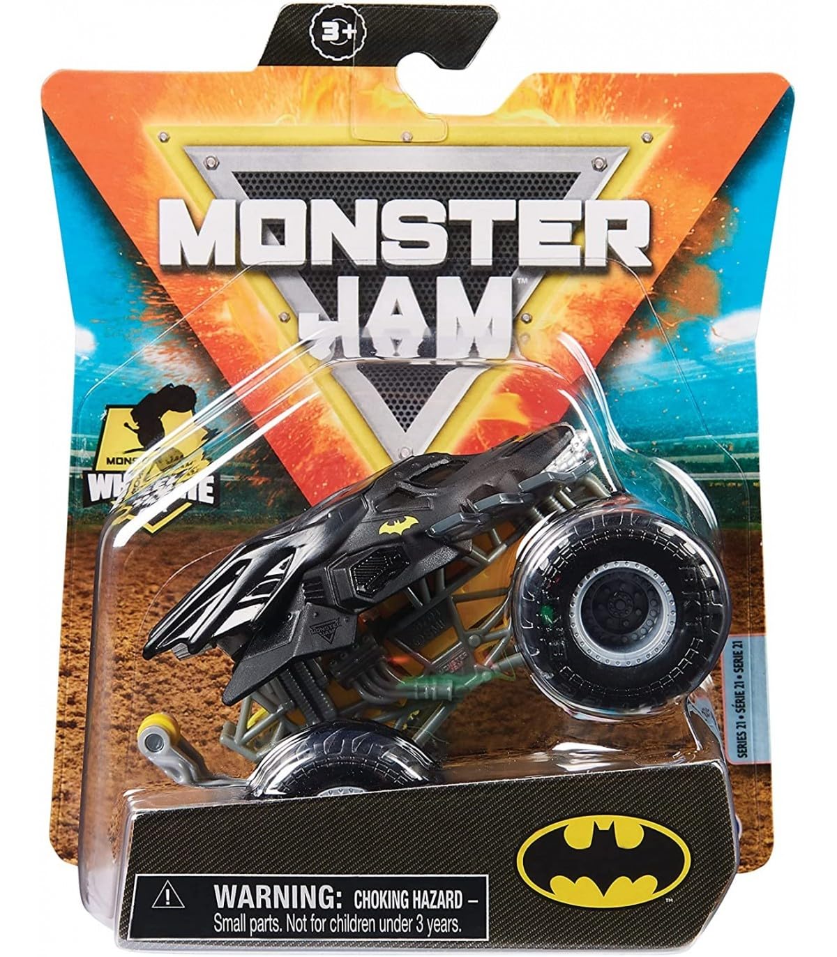 Monster Jam 1:64 Scale Die-Cast Monster Truck - Assorted Designs for Kids