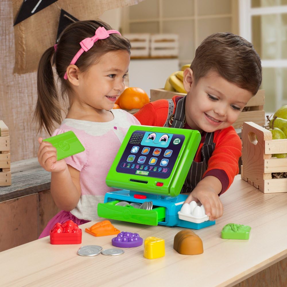 LeapFrog Count Along Till Interactive Learning Toy with 20-Piece Pretend Play Set