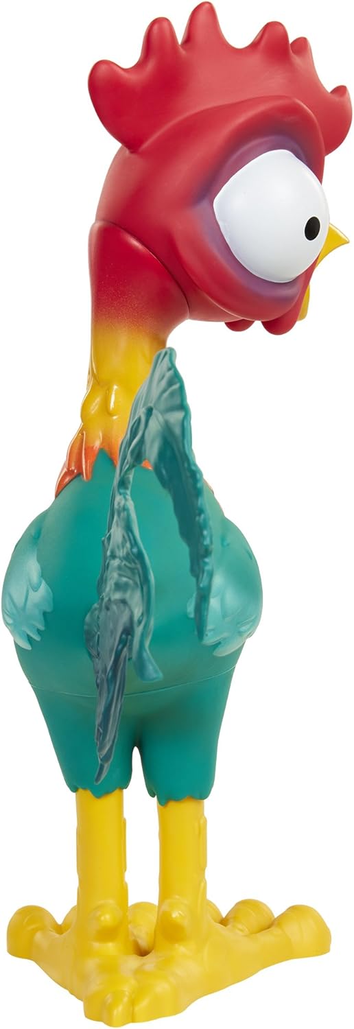 Disney Moana Squeeze and Scream Heihei - Interactive Squeezable Toy for Kids 3+