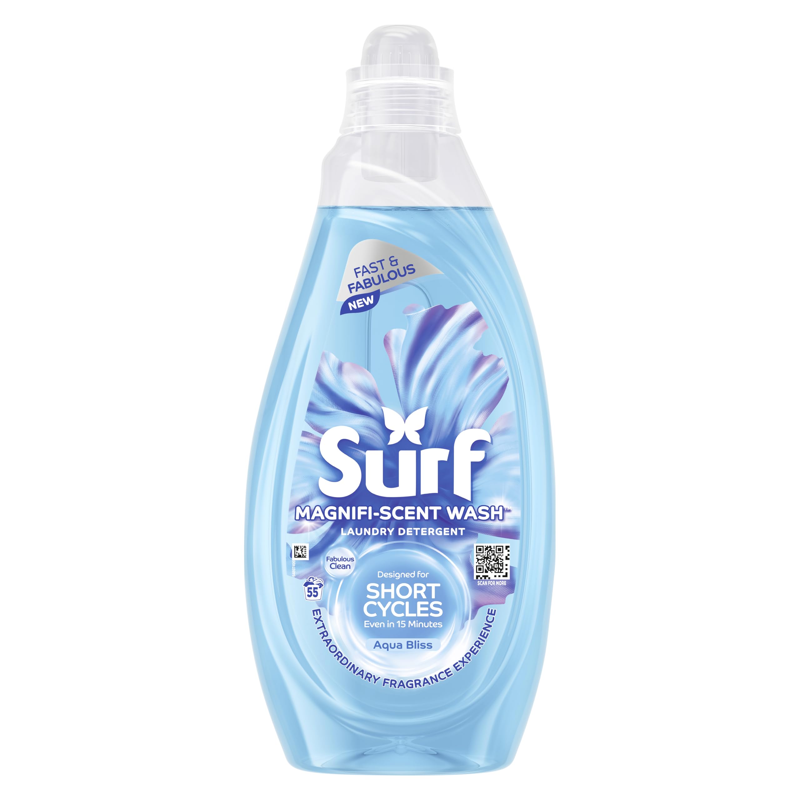 Surf - Magnifi-Scent Wash Aqua Bliss Laundry Liquid Detergent for Short Cycle